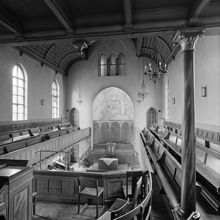 Observatoriegatan 4 - Vegagatan 2. Baptistsamfundets kyrka. Kyrksalen