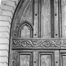 Östermalmsfängelset. Porten, detalj