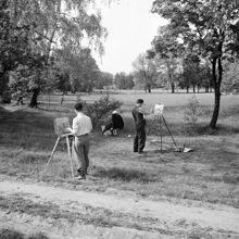 Amatörmålare i Hagaparken