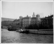 Rannsakningsfängelset, Cellfängelset på Myntgatan 6, från norr,