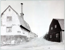 Bergsprängargränd öster utfrån Borgmästaregatan
