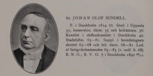 Johan Olof Sundell. Ledamot av stadsfullmäktige 1863-1881 