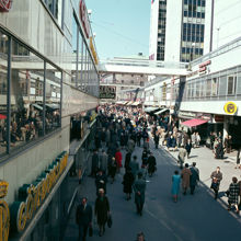 Sergelgatan norrut från Mäster Samuelsgatan