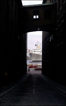M/s kungsholm och från Norra Bankogränd