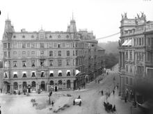 Stureplan mot Sturegatan