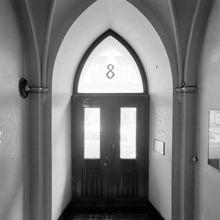 Entré, portgång till Humlegårdsgatan 8