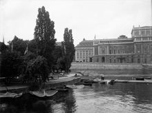 Strömparterren och Operan från Slottskajen