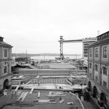 Stadsmuseets nya entré byggs
