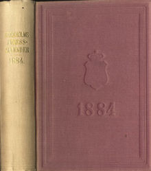 Stockholms adresskalender 1884