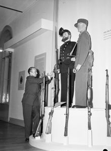 Skytteutställning på Armémuseum