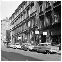 Grev Turegatan mot Humlegårdsgatan