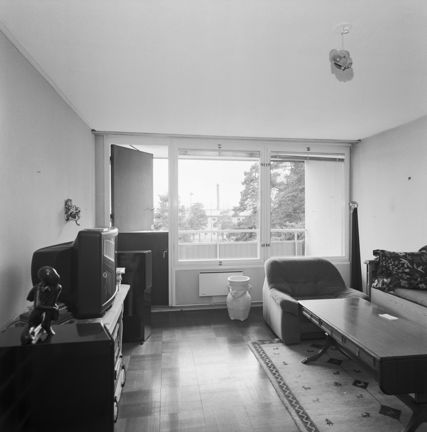 Interiör av vardagsrum, Stamgatan 72, 2 trappor.
