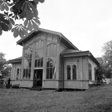 Långholmen. Karlshäll. Musiksalong från väster