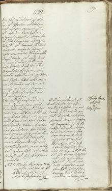 Ofärdige barns intagande uti fattighusen, år 1789