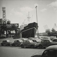 Frihamnen: Bilar