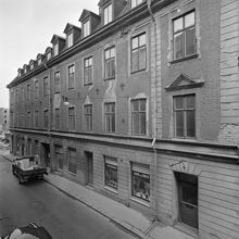 Herkulesgatan 26. Vy mot väster