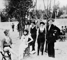 Hässelby strandbad, sommaren 1913