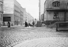 Artillerigatans korsning med Linnégatan