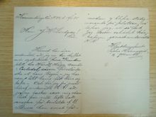 Brev från Sophia Hammarqvist till Sedlighetspolisen angående Annika Brundin, den 14 maj 1885