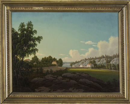 Södra änden av Brunnsviken och Bellevue