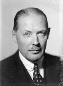 Porträtt av Beck-Friis (man)