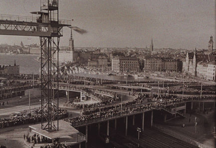 Invigning av Slussen 1935