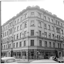 Hörnet avTyskbagargatan 14 och Artillerigatan 59
