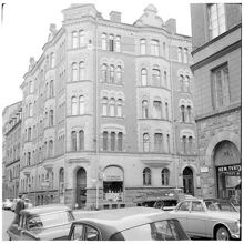 Hörnet Tyskbagargatan - Sibyllegatan från Tyskbagargatan