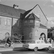 Liljeholmens station före rivningen 1959