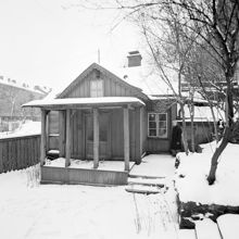 Tjärhovsgatan 65 från öster. Nuvarande Folkungagatan 127