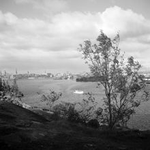 Utsikt mot Gamla Stan och Skeppsholmen från Fåfängan