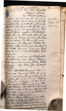 Elis August Flodin döms för inbrottsstöld av Stockholms rådhusrätt år 1911
