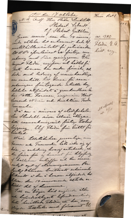 Elis August Flodin döms för inbrottsstöld vid Stockholms rådhusrätt år 1911