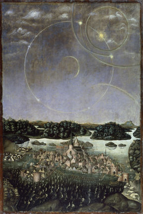 Vädersolstavlan från 1535 är den äldsta kända bilden av Stockholm. 