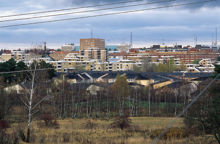 Kista sett från Rinkeby