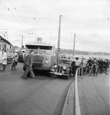 Trafikolycka vid Slussen