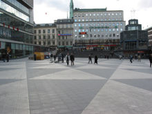 Sergels Torg och kv. Högern Större