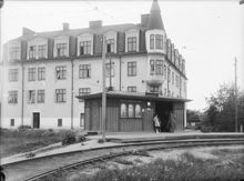 Svandammen, hållplats för spårvagnar