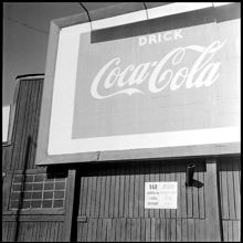 Landströms hyrverk. Coca-colareklam