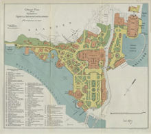 Officiell plan öfver Allmänna konst och industriutställningen i Stockholm 1897