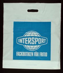 Plastkasse från Intersport