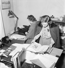 Kommunalstrejken 1951 Stadshuspersonalen fryser