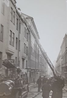Eldsvåda vid Kammakargatan 44