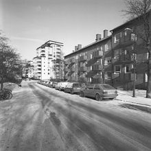 Björksundsslingan 13 i  Bandhagen norrut