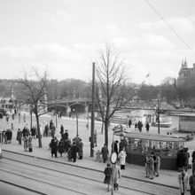 Strandvägen med utsikt mot Djurgårdsbron