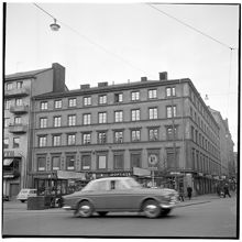 Hörnet Östermalmstorg 5 och Sibyllegatan