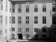 Kungl. Stuteriöverstyrelsens gårdsfasad