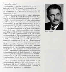 Wictor Karlsson. Ledamot av stadsfullmäktige 1911-1949. Socialborgarråd 1920-1946
