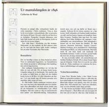 Ur mantalslängden år 1896 / Catherine de Woul