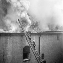 Brand i Kronobageriet.